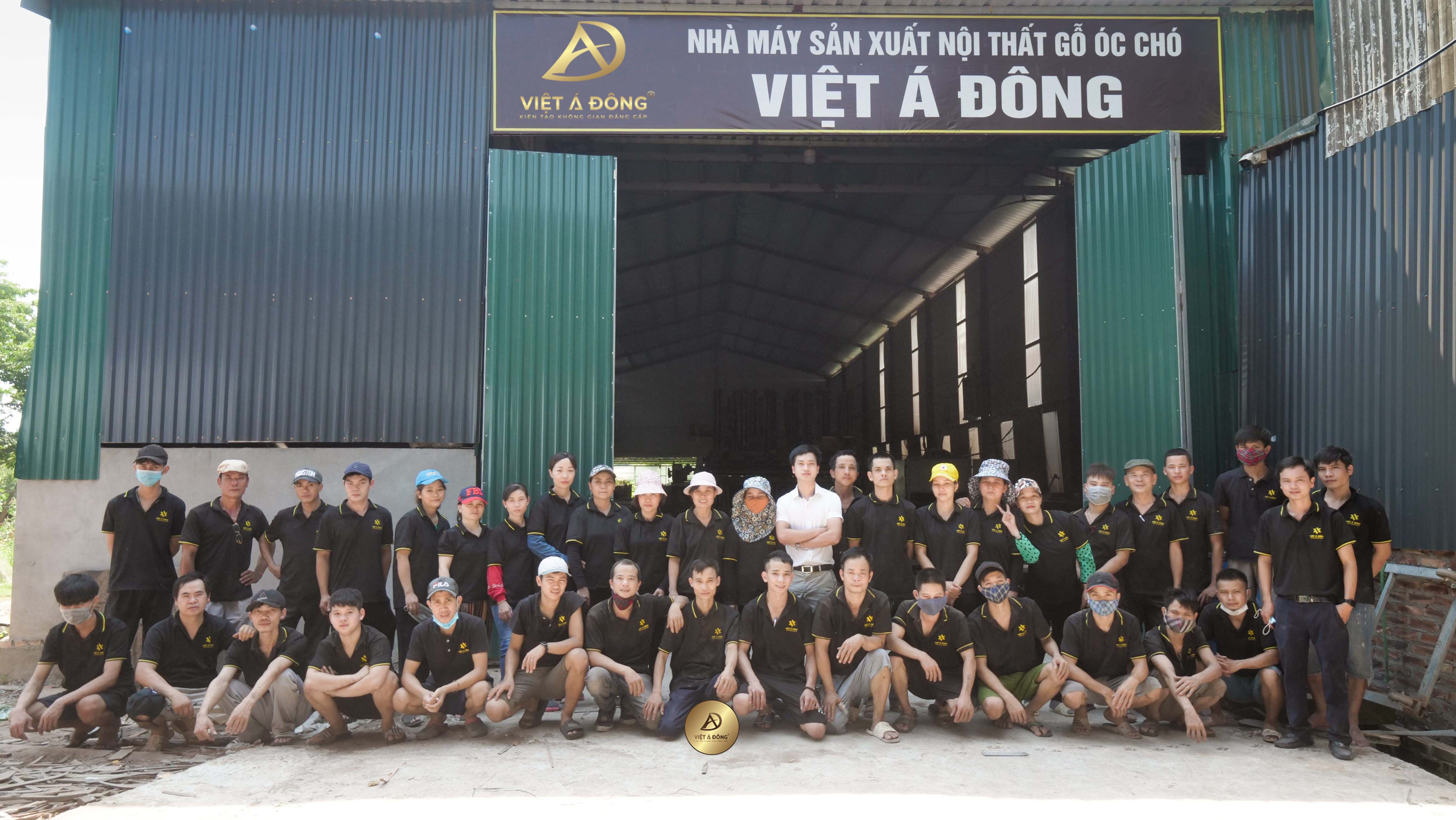 Nhà máy sản xuất nội thất gỗ óc chó Việt Á Đông – Uy tín – Chuyên nghiệp